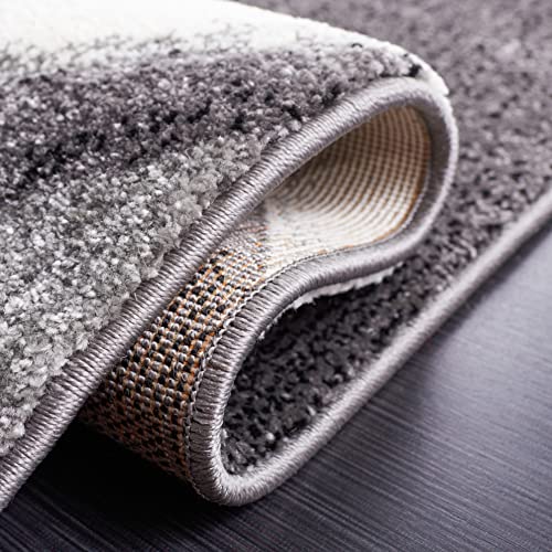 SAFAVIEH Hollywood Collection 9' x 12' Area Rug - Grey & Red - Image 6