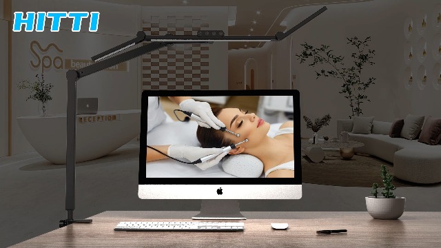 HITTI Lash Light for Eyelash Tech, 2-in-1 LED Floor Light and