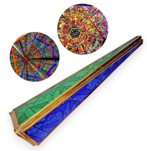 BRASSLICIOUS Supernova Kaleidoscope Triangular Design Delicate Build Make Countless Design with The Help of a Tourch