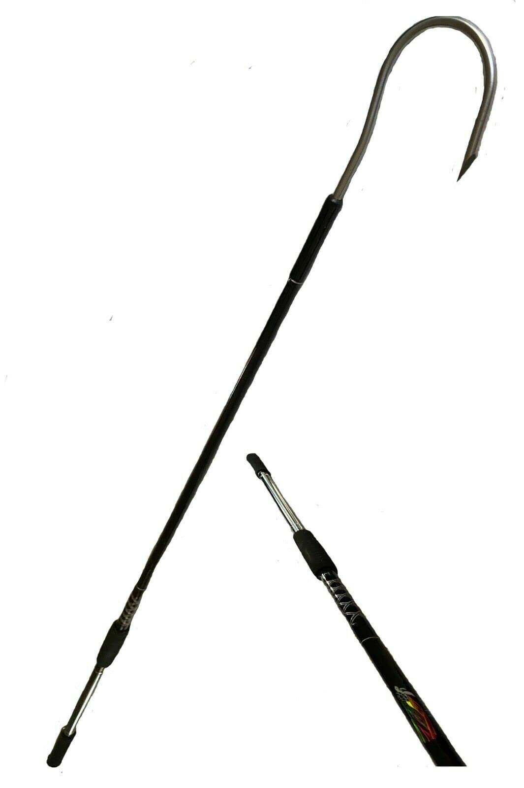 Honu Lures Quality Approx. 6ft Fishing Gaff (71") (3.5" Stainless Hook)