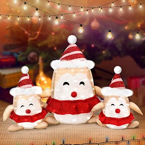 Christmas Penguins Decoration Cover