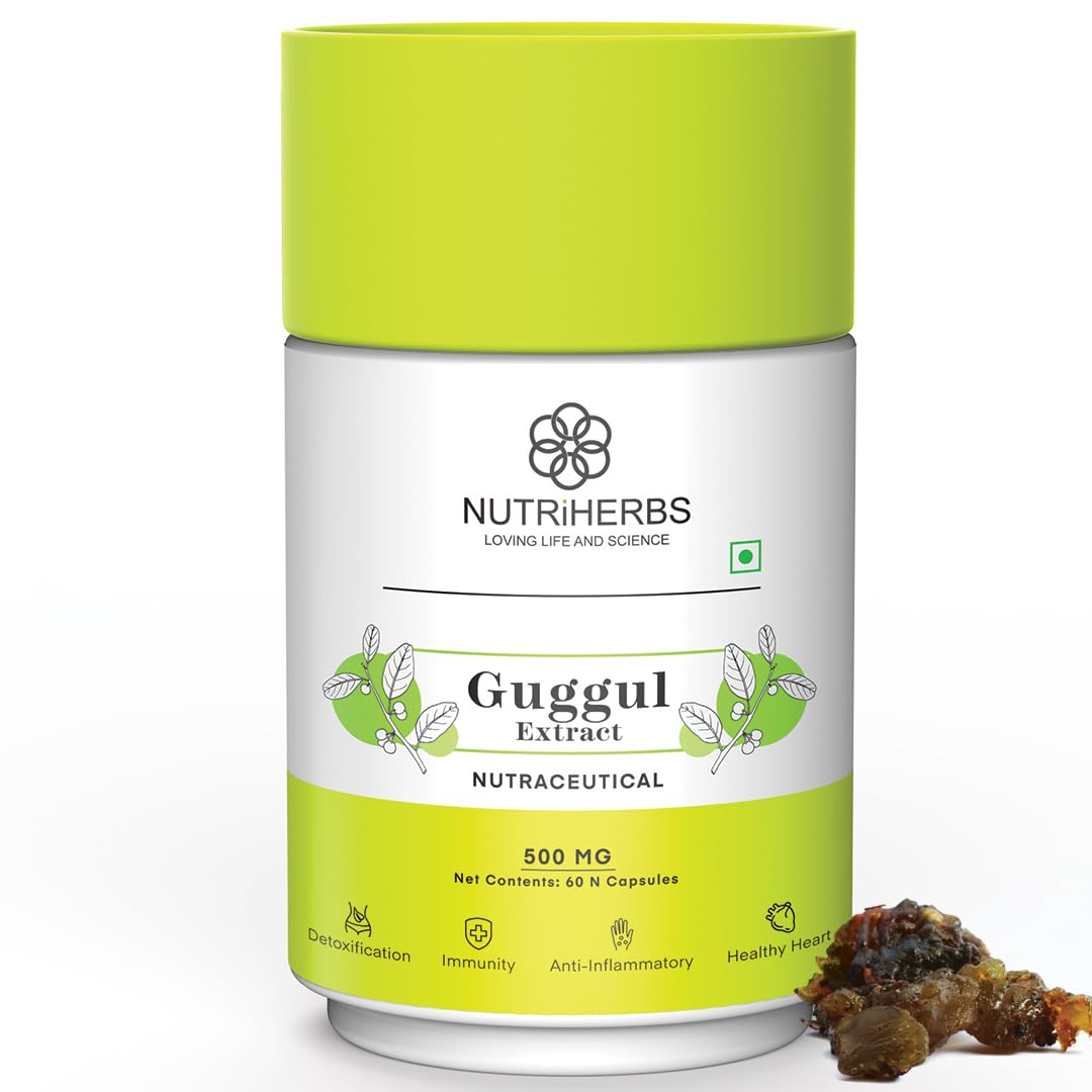 NUTRiHERBS Guggul Extract 500mg Capsules – Herbal Fat Burner & Metabolism Booster | Natural Weight Loss & Detox Supplement – 60 Capsules (B07DLF3NN1) Amazon Price History, Amazon Price Tracker