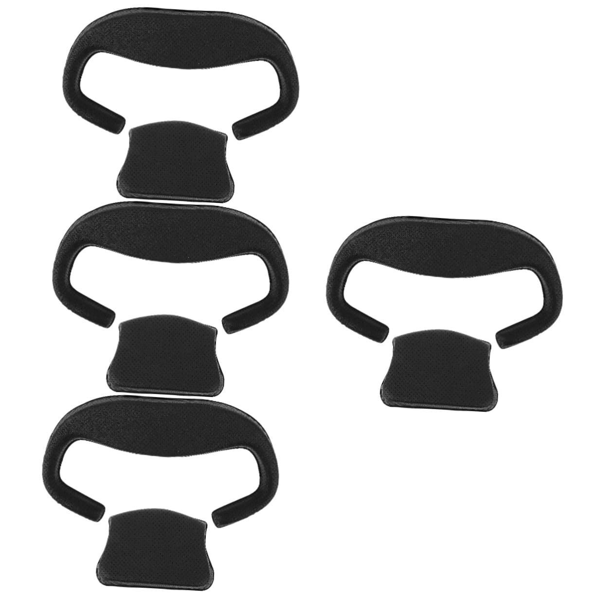 Gadpiparty 4juegos Cojín Facial VR Sweatproof y Almohadilla Cerebelo Compatible Crystal Diseño Ergonómico Aislamiento De Luz Accesorios para Auriculares VR