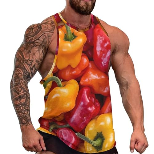 Camiseta sin mangas para hombre de gimnasio casual entrenamiento