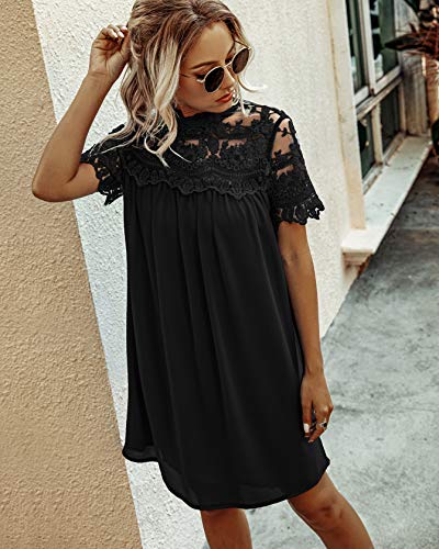 casual chiffon dresses short