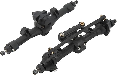 Miniatura 7 de Juego de ejes delanteros y traseros para automóvil RC, kit de eje de portal delantero y trasero para automóvil RC, piezas de repuesto para ejes