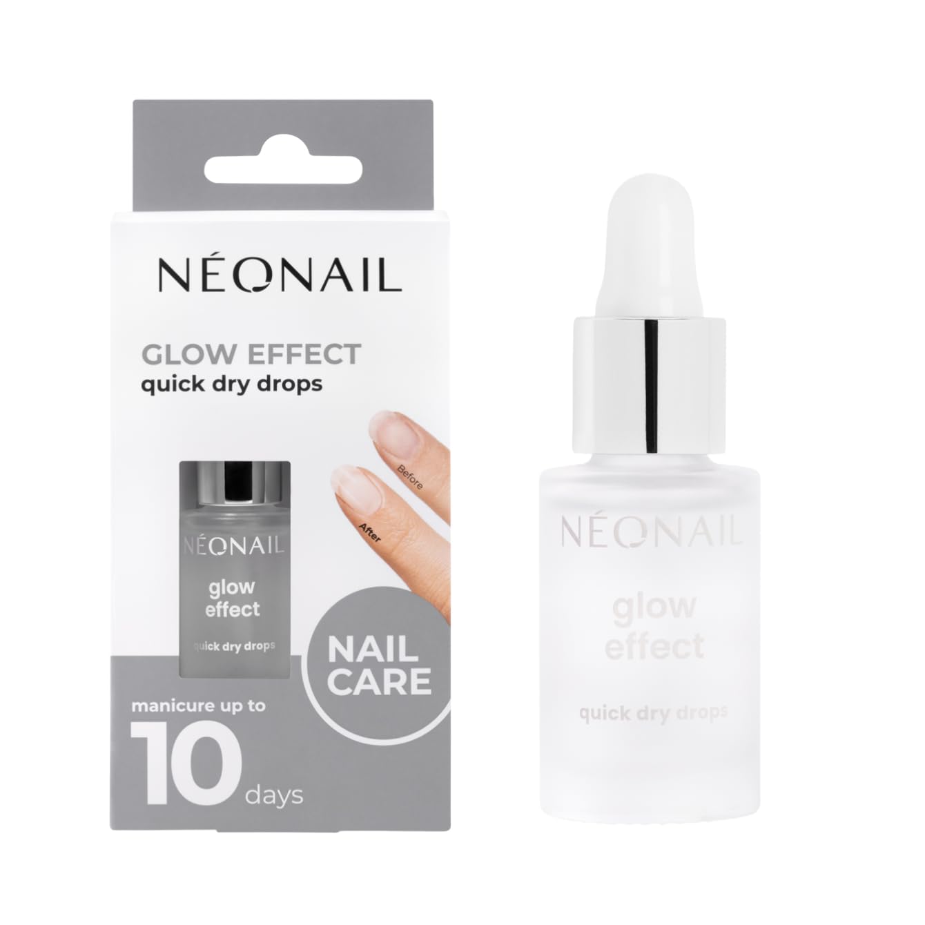 NEONAIL Wysuszacz do lakieru klasycznego – Glow Effect Quick Dry Drops 6,5 ml