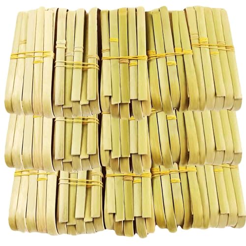 HJJKKH Mini Bamboo Tongs, Small Disposable Natural Cake Tongs, Cooking Utensils Natural Toast Tongs for Toaster Serving Food Natural Green Catering Buffet Home (3.9 inches, 100, Count)