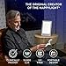 Verilux HappyLight Touch Plus - Light Therapy Lamp with 10,000 Lux, UV-Free, LED Bright White Light with Adjustable Brightness, Color, Countdown Timer, & Detachable Stand - Boost Mood, Sleep, & Focus