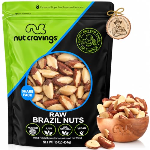 NUT CRAVINGS Raw Brazil Nuts