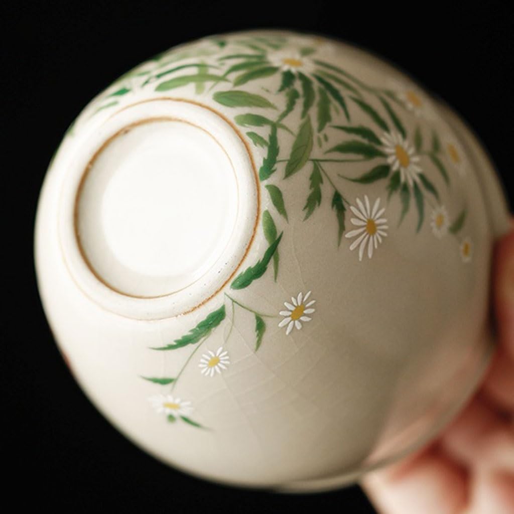 Tazas de té Pequeñas Taza de té estilo chino for estudio ocio, taza cerámica Personal, juego Kung Fu, tazón Taza de té de Kungfu