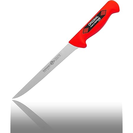 Solingen Eikaso Profi Messer (Stechmesser 23 cm rot), geeignet als ...