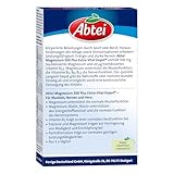 Abtei Magnesium 500 Plus Extra-Vital-Depot – hochdosierte Magnesiumtabletten – mit allen B-Vitaminen – für Muskeln, Nerven und Herz – vegan – 42 Tabletten