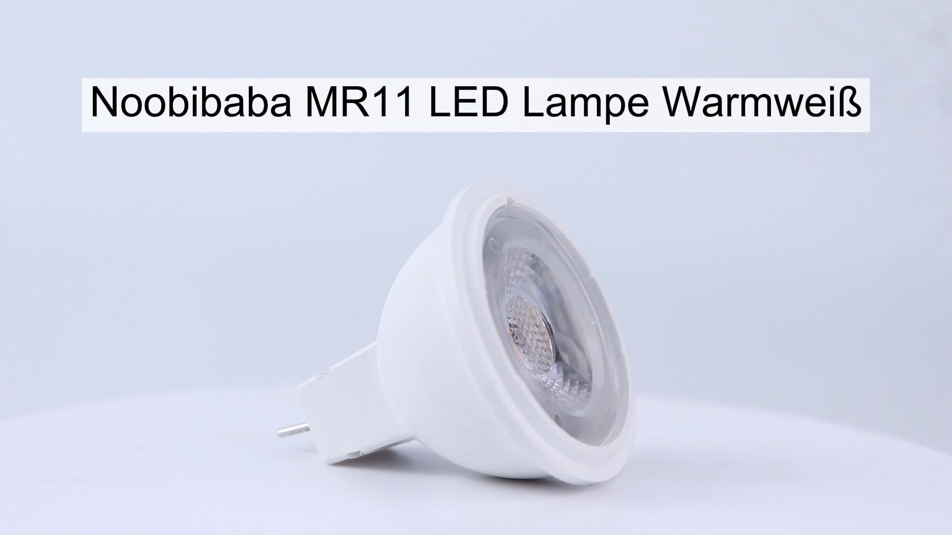 Lampadina 2 Pezzi,lampadine LED 3W MR11. Sostituzione alogena 12v, Base bi Pin GU4. Bianco Tenue 3000 K, Lampadina Base in Ceramica per Soggiorno Camera da Letto(Luce Calda), Lampadina 2 Pezzi