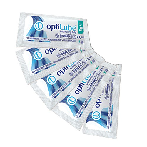 5x Optilube steriles Gleitgel, Kathetergleitgel, a 5g, 5 Stück