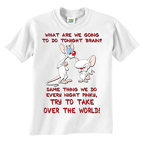 Camiseta Super Lemon Pinky and The Brain de Animaniacs TV Show de pequeño a XXL lavable a máquina de entrega rápida, impresión sublimación, gran regaloregalo para cualquier fan de la serie de