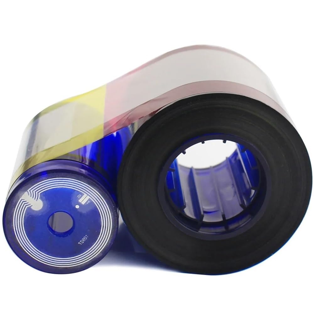 535000-003 Kit nastro YMCKT adatto for stampante for schede serie Datacard CP/CD, inclusa scheda di pulizia e rullo