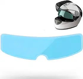 Genérico Filme Protetor Antiembaçante Universal à Prova de Chuva para Capacete de Motocicleta, Transparente