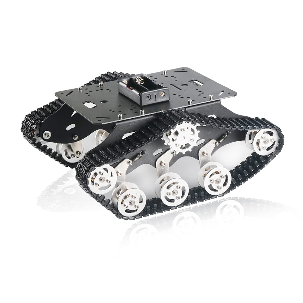 Buy Professional TS300 Shock Absorption Robot Tank Chassis with