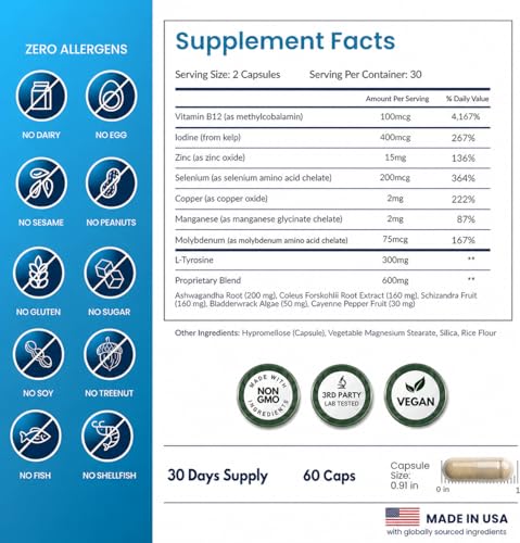 ForestLeaf Thyroid Support Capsules