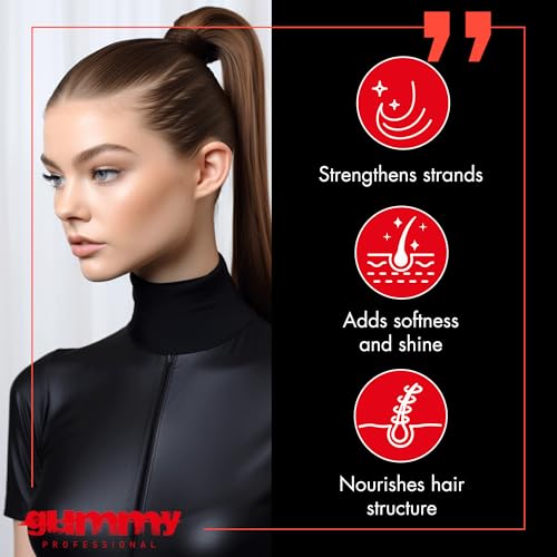 gummy professional - hair wax for men - ultra hold styling pomade for dry damp hair - water-based texturizing clay paste with provitamin b5 amp keratin - strong hold - alcohol amp paraben