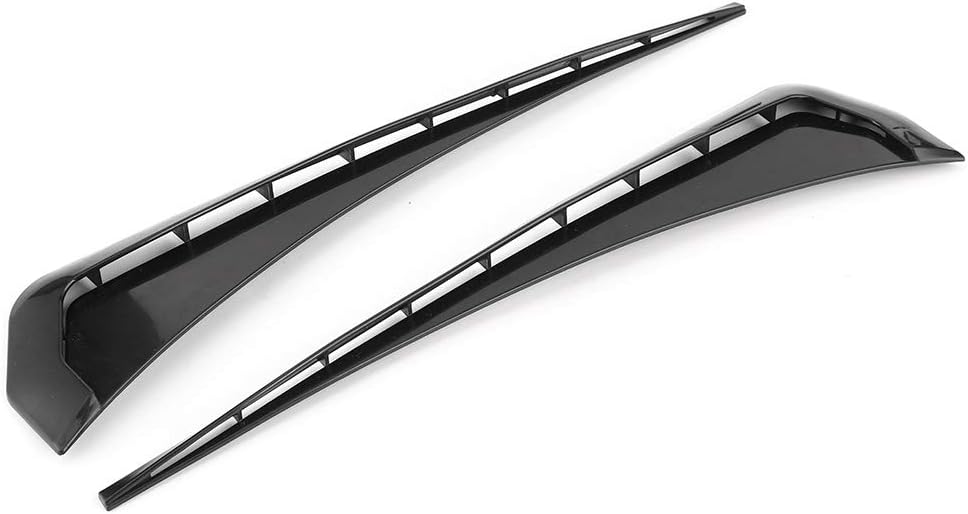 Aramox Universal Car Side Vent Cover Stickers, Decorative Strip, Compatible with Vehicles