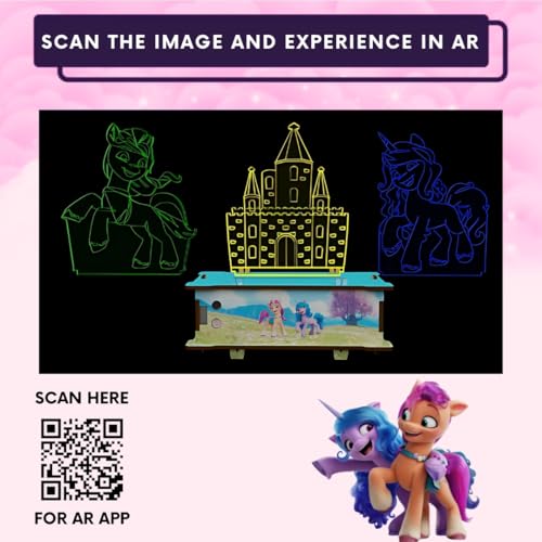 Image of My Little Pony Smart Lamp DIY Kit | Build, Learn & Play | STEM Toy for Kids Age 6+ | Sensor Learning Kit with AR Experience | Fun Educational Game