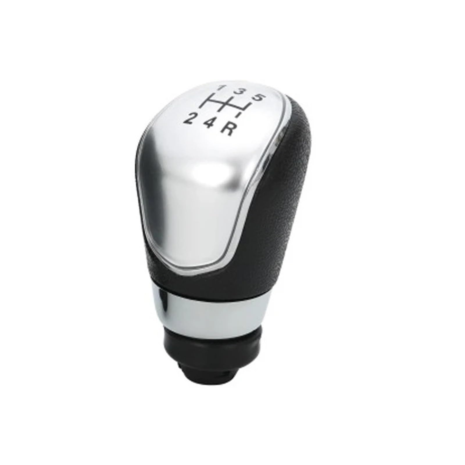 SAUANMNKTP Gearshift Knob for Fiesta 2008-2012 5/6 Speed Manual Gear Shift Knob Gaiter Boot Cover