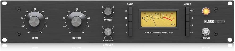 Klark Teknik 76-KT Compresor clásico estilo FET con amplificador de nivel de línea Clase A y transformadores Midas