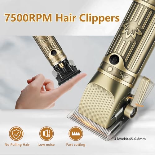 Image of Saoilli Hair Clippers for Men Professional,Beard Trimmer Sets Hair Trimmer for Men