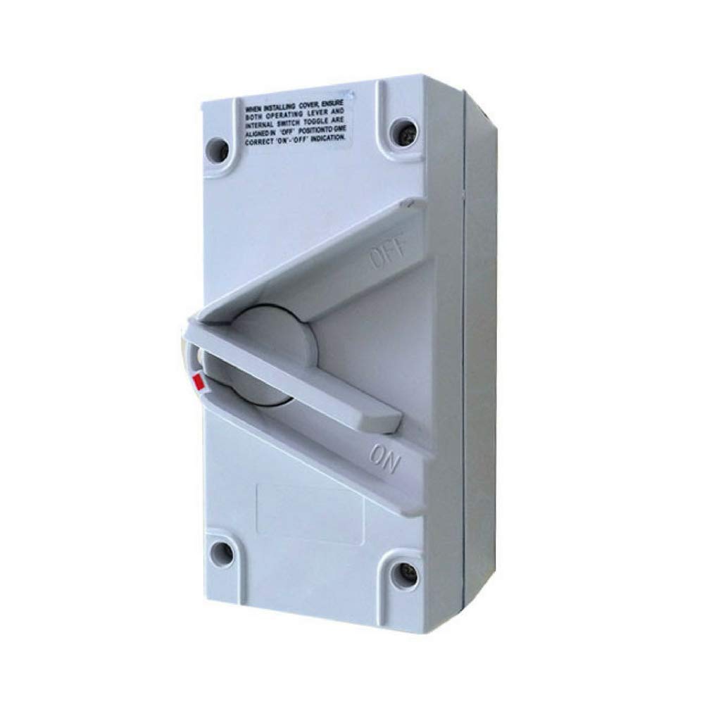 KELSTAR WATER PROOF ISOLATOR SWITCH 35A / 4 POLE