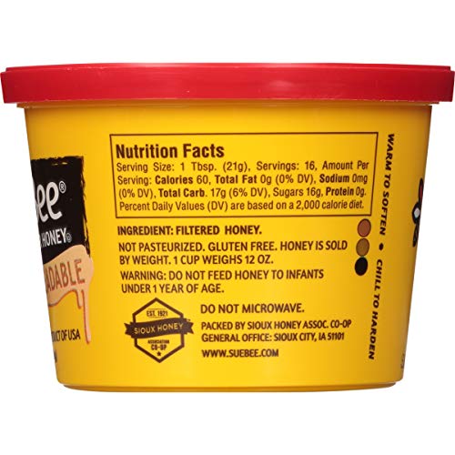 Sue Bee Spun Usa Clover Honey, 12 Ounce Sue Bee Pure Premium Clover Honey From Usa Beekeepers #TOP2