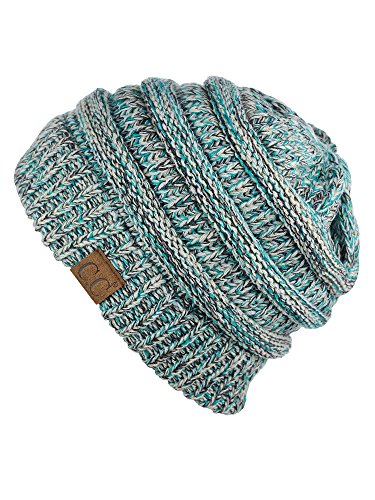 Image of Cambridge Select Thick Slouchy Knit Oversized Beanie Cap Hat