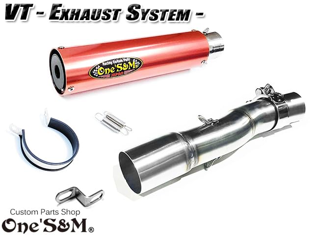 Amazon.co.jp: W2-223RD 純正エキパイ専用 50.8mm マフラー中間パイプ