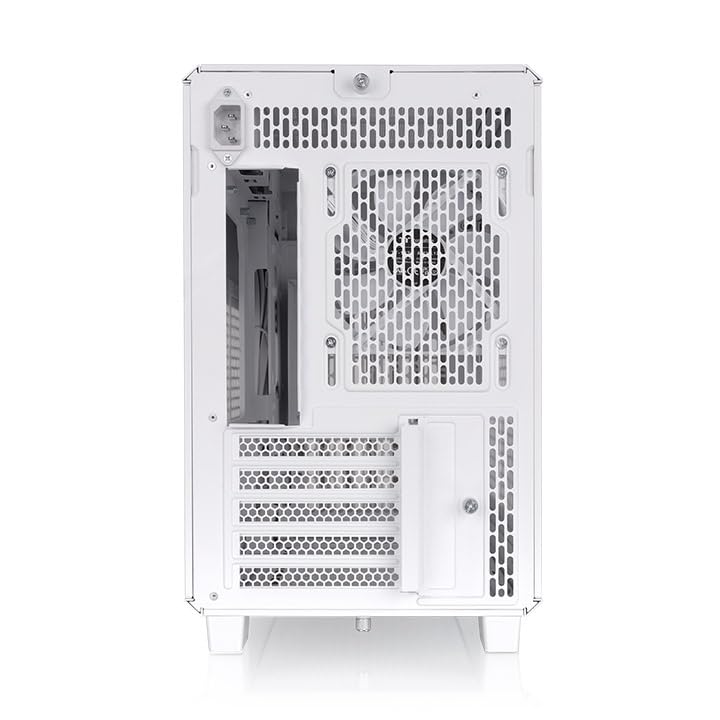 Image of Thermaltake TR200 WS; Micro Chassis; Wood Front Trim; mATX /mITX Support; 360mm Radiator Support; 365mm GPU Clearance; 175mm Air Cooler Clearance; 5.25 inch Bay Support; Snow; CA-11L-00S6NN-WS