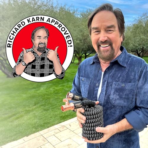 Image of Pocket Hose 75 FT Copper Bullet Expandable Garden Hose w /10 Pattern Thumb Spray Nozzle AS SEEN ON TV 650psi 3 /4 in Patented Lead-Free Ultra-Lightweight Solid Copper Anodized Aluminum