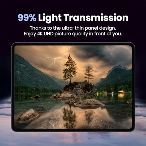 Image of Czartech Tempered Glass Guard for OnePlus Pad Go 2 12.1 inch / OnePlus Pad 2 Screen Protector Guard (Anti-Scratch and Smudge Proof) - 1 Pack
