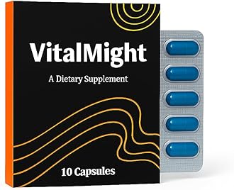 Vital Might Sports Nutrition for Improved Performance, Energy and Endurance, 10 Count