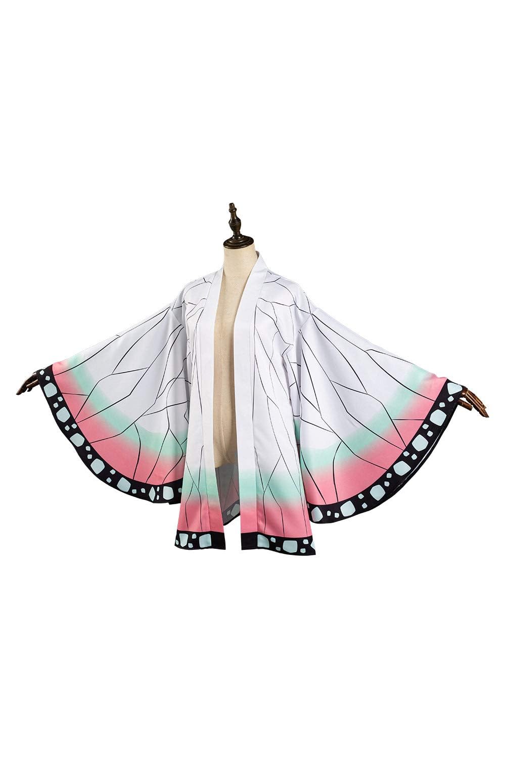 Kochou Shinobu Cosplay Kimono Umhang Halloween Kostüm Umhang
