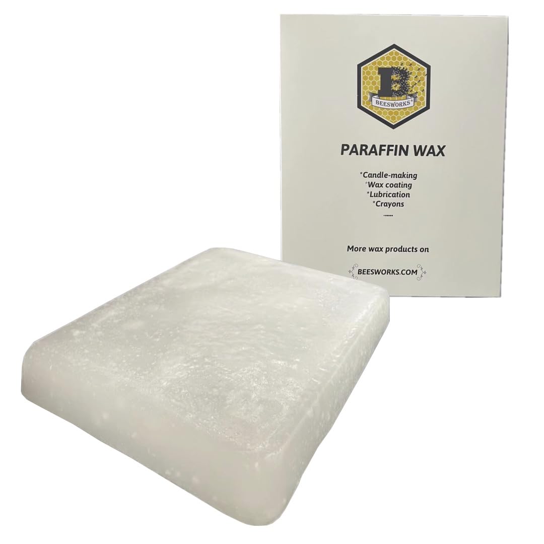 Paraffin Wax - 2.2 lbs Refined General Purpose Paraffin Wax - Pure Wax for DIY Candle Making, Canning, Waterproofing, Metal Preservation and More