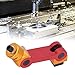 ZJchao CNC Work Stop Locator, 2 Pcs Adjustable Vise Stop Limiter Mill Machine Workpiece CNC Machine Movement Mill Work Stop Tool Movement Mill Work Stop Part Locator for T Slot