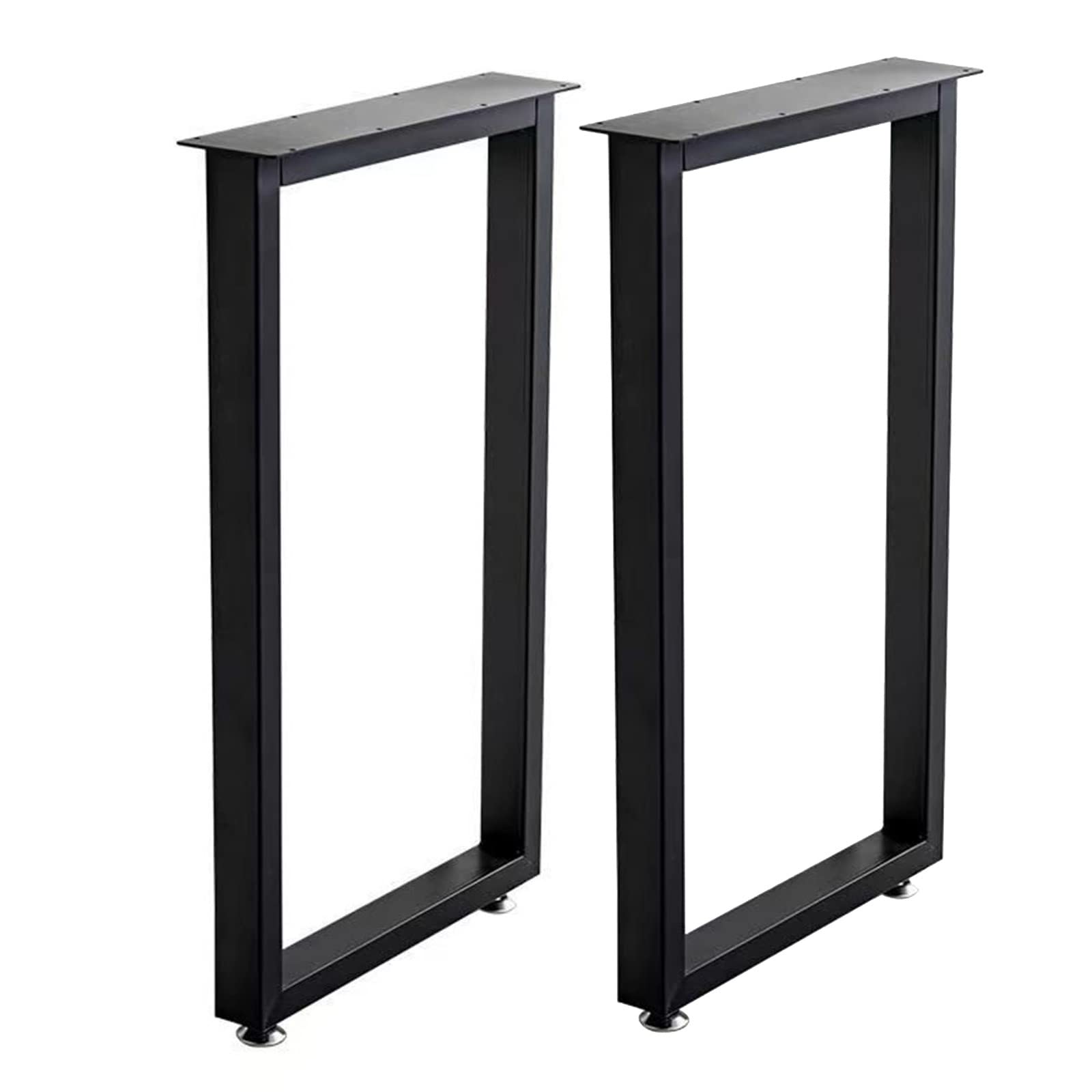 Czarne nogi stołowe ze stali przemysłowej wytrzymałe DIY wymienne nogi do stołu kawowego i stołu jadalnego 70/100 cm wysoka nowoczesna noga meblowa