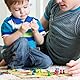 CUVZORA 80 Stück Spielfiguren aus für Brettspiele, Bunte Spielfiguren, mit 5 Würfel aus, Halmakegel Aus, für Desktop Puzzle Spielzeug (Rot, Gelb, Blau, Grün)