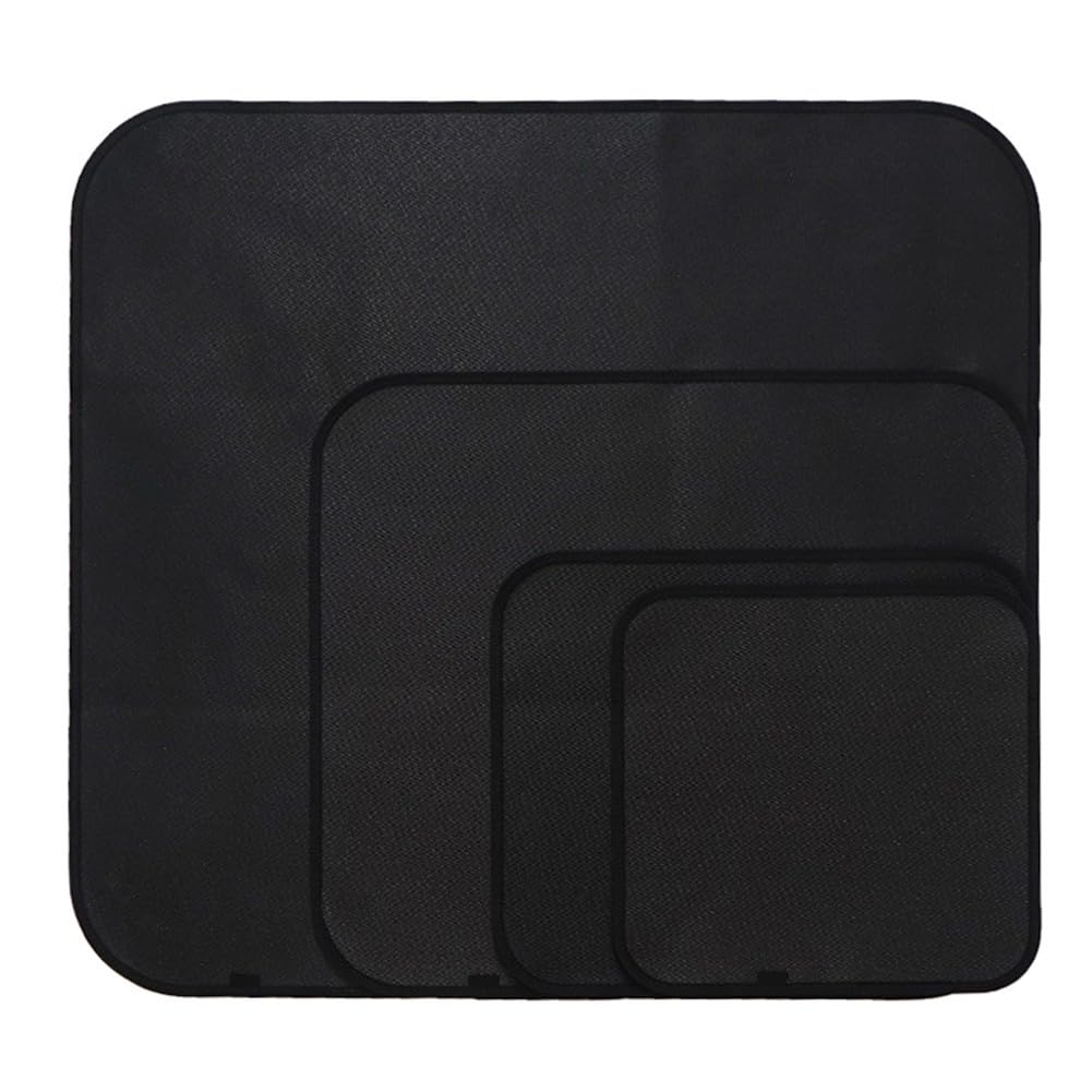 Sile Fibers Tapis ignifuge résistant à la chaleur pour camping, barbecue, utilisation en extérieur Reu pliable et antidérapant Idéal pour une cuisine sûre