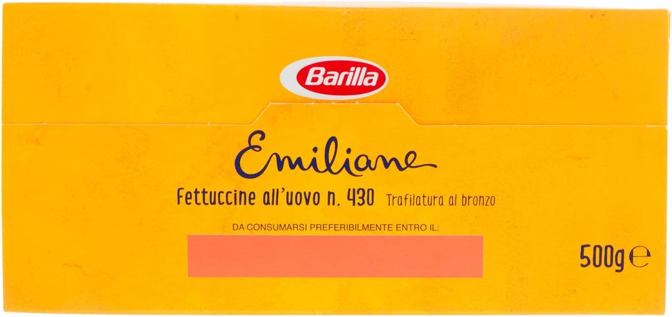 Italian Gourmet Le Emiliane Fettuccine pâtes aux œufs 12 x 500g