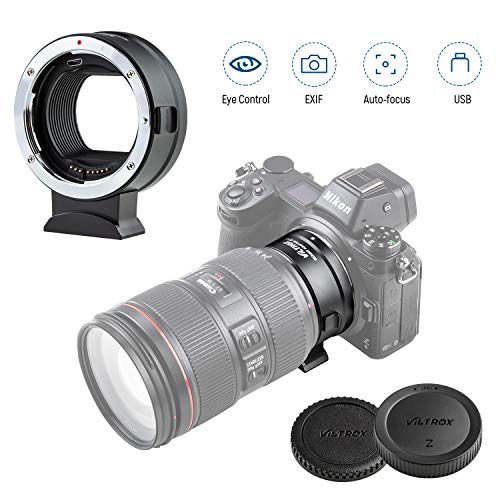 Image of VILTROX EF-Z Lens Adapter EF /EF-S Lens to Z Mount autofocus Adapter Compatible with Canon EOS EF /EF-S Lens to Nikon Z Mount Cameras Z5 Z50 Z30 Z6 Z6II Z7 Z7II Zfc Z8 Z6III Z7III Z9