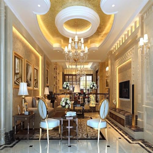 Image of COB Strip Lights,DC12V 16.4ft /5m Super Bright Dimmable 32000LM LED Light Strips, High Density Non-Waterproof 1600 LEDs Ribbon Light, More Evener Lighting Than SMD Strip Lights (Golden)
