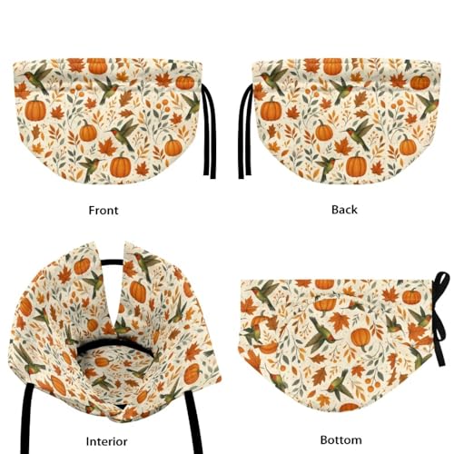 Image of Hummingbird Tea Cosy for Teapot Insulated Kettle Cover, Maple Leaf Breakfast Warmer Kitchen Teapot Dust Cover Washable Tea Cozy Tabletop Decorations for Afternoon Party Gift for Holiday