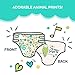 Seventh Generation Baby Diapers for Sensitive Skin, Animal Prints, Size 6, 20 Count