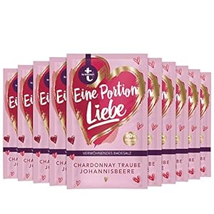 t: door tetesept badadditief Een portie liefde – flinterfijne poederkristallen met Chardonnay druif en bessen – verwennen badzout – cadeau voor de zintuigen – verpakking van 10 (10 x 60 g)